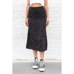 Brandy Melville Floral Midi Skirt